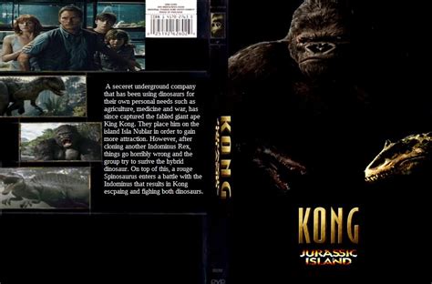 Kong Jurassic Island Dvd Cover By Steveirwinfan96 On