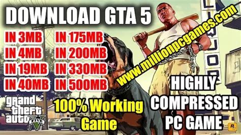 Gta 5 Highly Compressed In 3mb 4mb 19mb 40mb 50mb 175mb 200mb 300mb