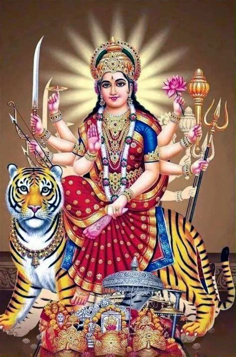 Durga Symbol Of Feminine Energy Durga Maa Durga Devi Durga
