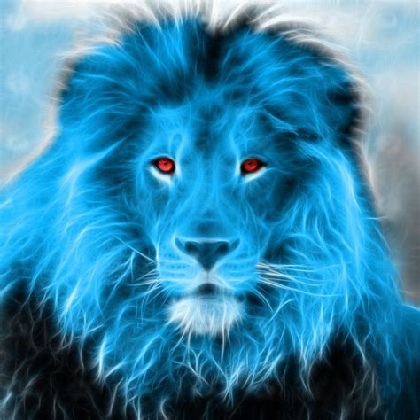 Fractal Lion By Bedobaho On Deviantart Lion Pictures Lion Art Tiger Art