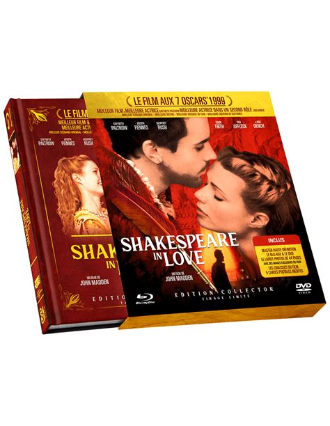shakespeare in love edition collector blu ray et dvd