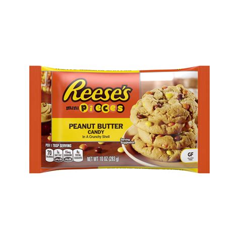 Reeses Pieces Peanut Butter Mini Baking Chips 10 Oz