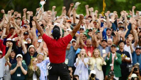 Tiger Woods Wins The Masters
