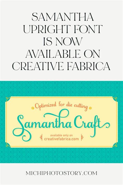 Samantha Upright Font Is Now Available On Creative Fabrica Creative