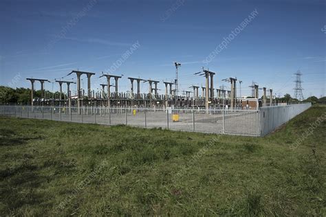 Electricity Substation Stock Image C0180054 Science Photo Library
