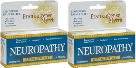 Frankincense And Myrrh Neuropathy Rubbing Oil 2 Fl Oz Paks Of 2 Ebay