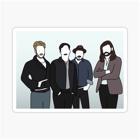 Mumford And Sons Sticker For Sale By Nowgutierr Redbubble