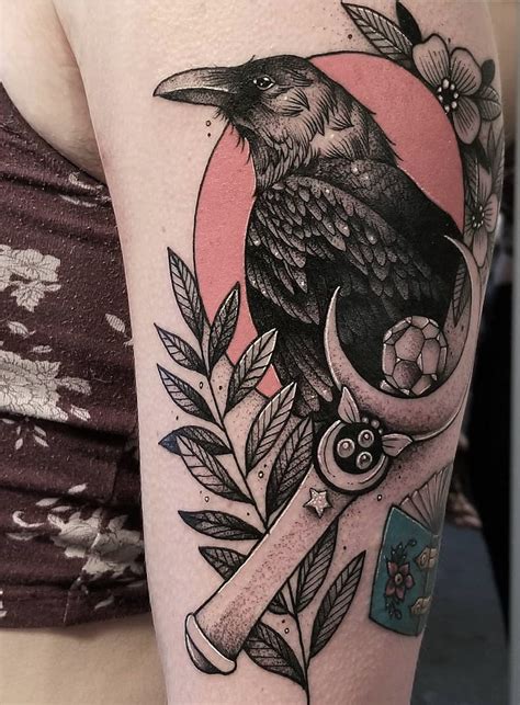 14 Crow Tattoo Designs That Will Inspire You To Be True To Yourself
