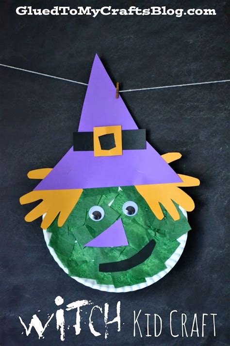 Halloween Witch Kid Craft