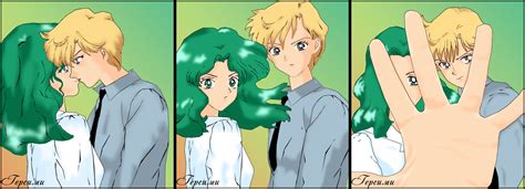 Rei/usagi makoto/ami haruka/michiru and other pairings. Haruka and Michiru... by gersimy on DeviantArt