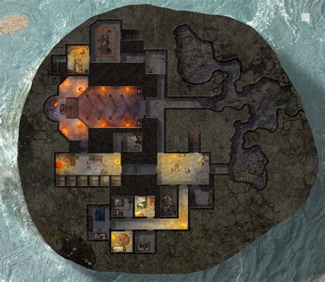 Thistletop Dungeon Level One By Hero339 On Deviantart Fantasy Map