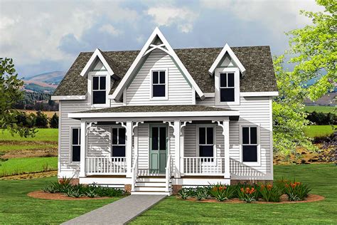 Victorian house styles and examples. Modern Country Victorian House Plan with Upstairs Play ...