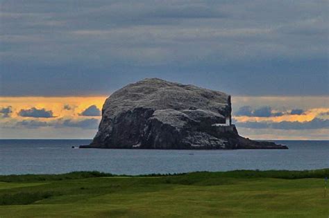 Bass Rock An Island In The Outer Part Of The Firth Of Forth In The