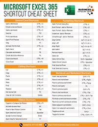 Excel Keyboard Shortcut Cheatsheet Sage Intelligence Photos