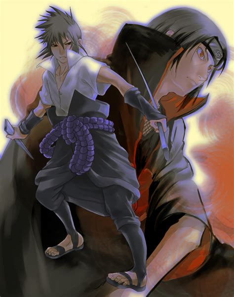 Uchiha Brothers Naruto Image 494569 Zerochan Anime Image Board