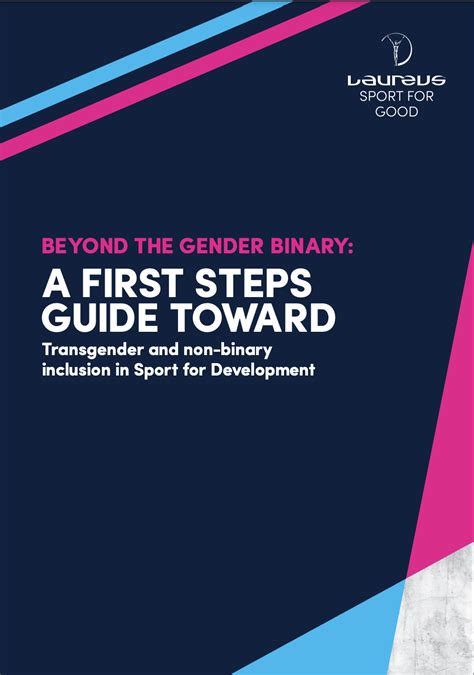 beyond the gender binary a guide toward trans and non binary inclusion in sport for development
