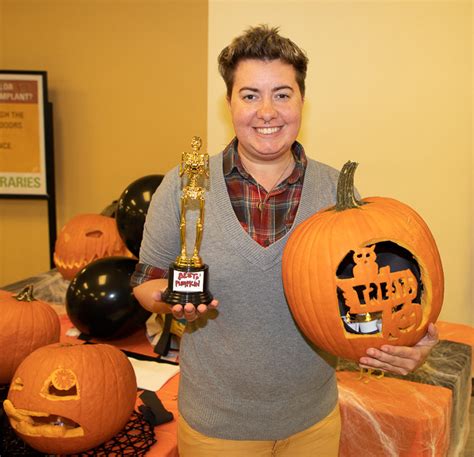 Usf Libraries Library Staff Pumpkin Carving Contest