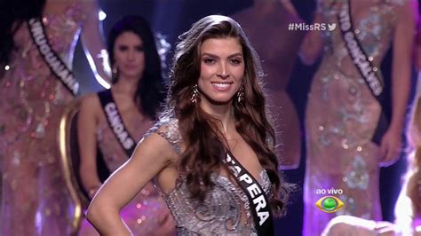 Miss Rio Grande Do Sul 2016 Top 10 Em Desfile De Gala Youtube