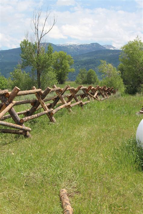Buck And Rail Fence Victor Idaho Modern Design Country Fences