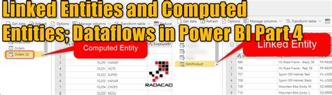 Linked Entities And Computed Entities Dataflows In Power Bi Part 4