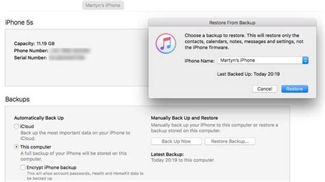 Itunes should confirm your decision to restore. How to restore an iPhone or iPad from an iCloud or iTunes ...