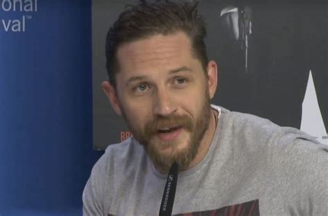 Watch The Awkward Moment Tom Hardy Shuts Down A Reporter Who Asks Him
