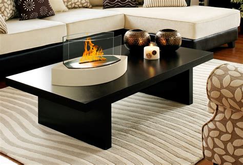 Indoor Fire Pit Table Design Options Homesfeed