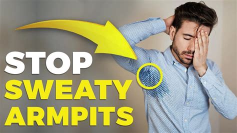 How To Stop Sweaty Armpits Alex Costa