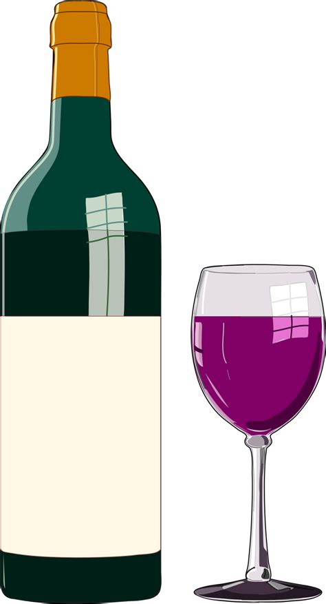 Cartoon Wine Images Wine Cartoon Red Illustration Bottle Bottles Two