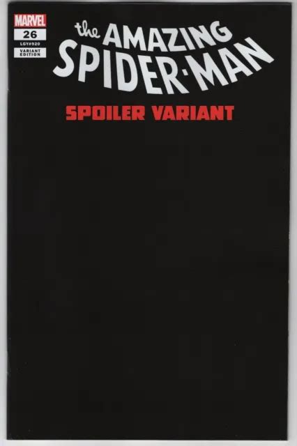 Amazing Spider Man 26 Gary Frank Spoiler Variant 294 Picclick