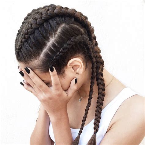 Pin By Holland Jenifer On Best Braided Hairstyles Boxer Braids Hairstyles Braids For Long