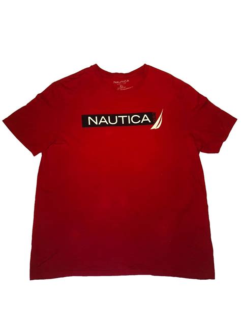 Vintage Nautica Box Logo Grailed