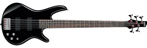 【ております】 Ibanez 5 String Bass Guitar， Right Handed， Black Gsr205bk