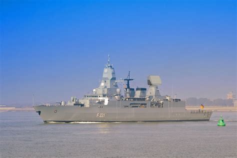 German Navy Upgrades Radar Systems On F124 Sachsen Class Frigates