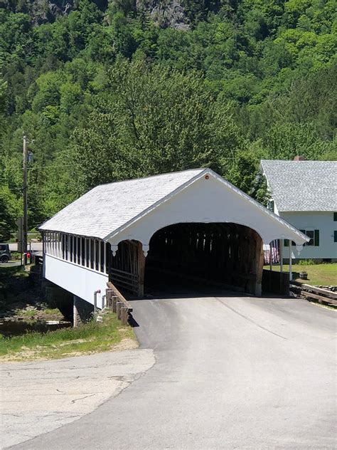 Stark Covered Bridge In Stark New Hampshire Spanning Upp Flickr
