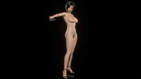 Resident Evil Ada Wong Not Very Subtle With Nude Mod Sankaku Complex