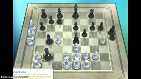 Playing Chess Titans On My Computer Youtube