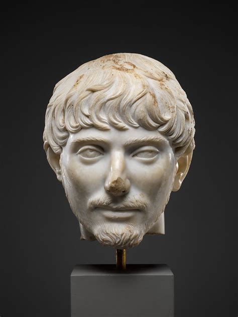 Marble Portrait Of A Man Roman Hadrianic Or Early Antonine The