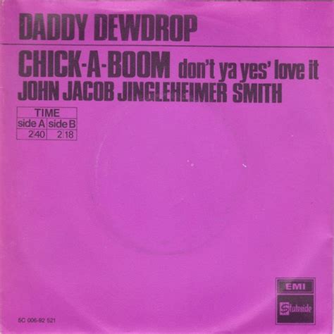 Release “chick A Boom” By Daddy Dewdrop Cover Art Musicbrainz