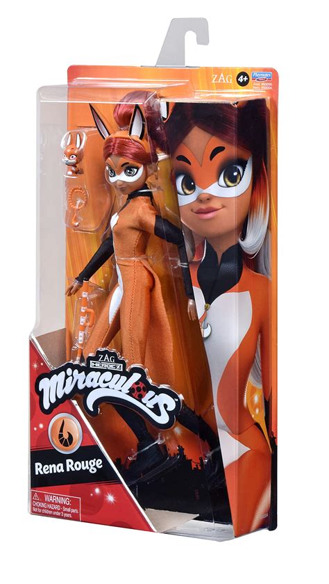 Miraculous Rena Rouge Doll Fashion Doll With Accessories And