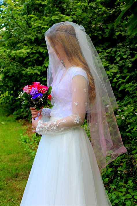 Ombre Wedding Veil