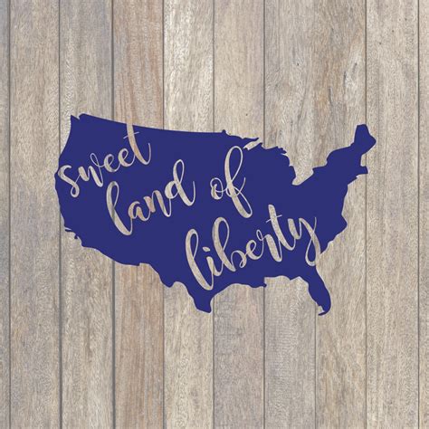 Free Free 231 Sweet Land Of Liberty Svg SVG PNG EPS DXF File