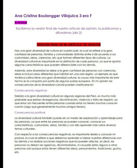 Lista 102 Foto Que Es Un Articulo De Opinion Y Cuales Son Sus Caracteristicas Actualizar