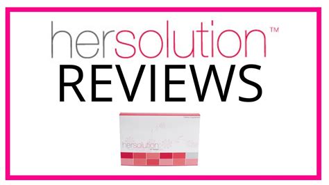 Hersolution Reviews Hersolution Pills Customer Reviews Hersolution Real Reviews Youtube