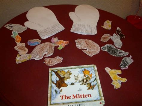 The Mitten By Jan Brett Along With Print And Color Activity Pages M Is