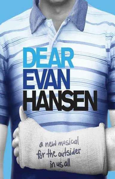 Are you excited for the dear. 優雅 Poster Dear Evan Hansen Logo - さぞ田米