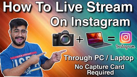 How To Live Stream On Instagram With Pc Or Laptop Obs Tutorial Youtube