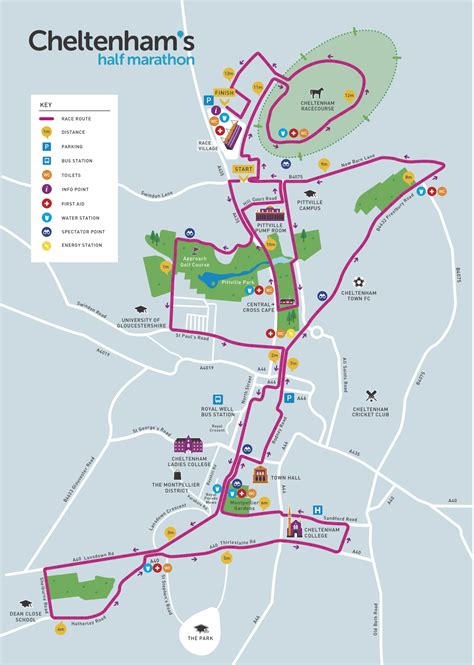 Cheltenham Half Marathon 2016 Heart Gloucestershire