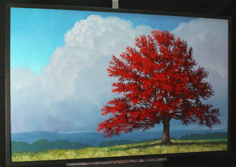 The Great Red Tree An Oil Painting Lesson On Dvd Tim Gagnon Studio