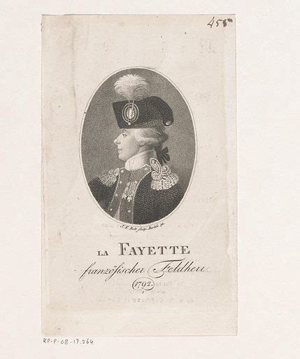 Portrait Of Gilbert Du Motier Marquis De La Fayette Free Public Domain Image Look And Learn